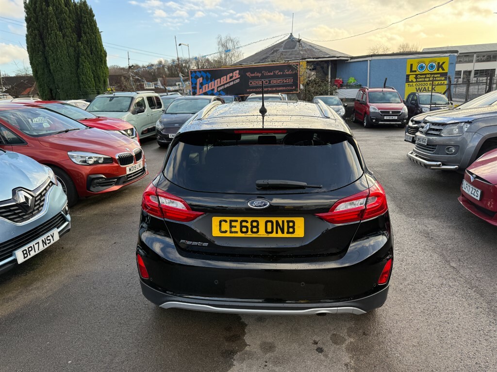 Ford Fiesta Active 1 CE68ONB Black #5