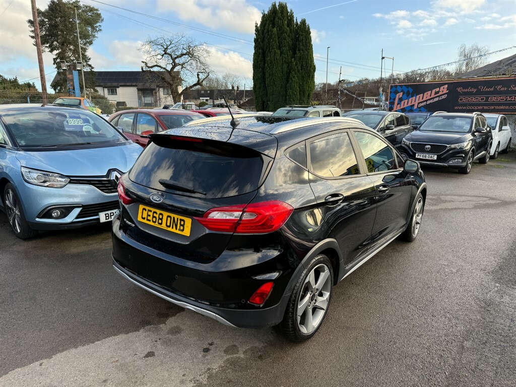 Ford Fiesta Active 1 CE68ONB Black #6