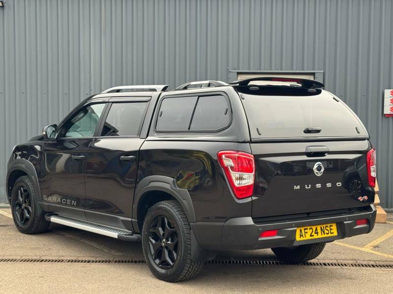 SsangYong Musso 2.2 Double Cab Pick Up Saracen - 2024 24 AF24NSE Black #6