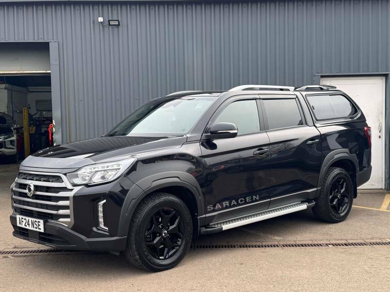 SsangYong Musso 2.2 Double Cab Pick Up Saracen - 2024 24 AF24NSE Black #4