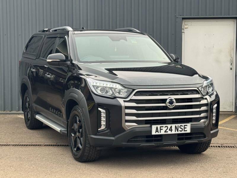 SsangYong Musso 2.2 Double Cab Pick Up Saracen - 2024 24 AF24NSE Black #2