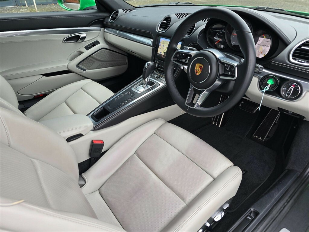 Porsche 718 Cayman 2.5T S Pdk Euro 6 Ss Green #4