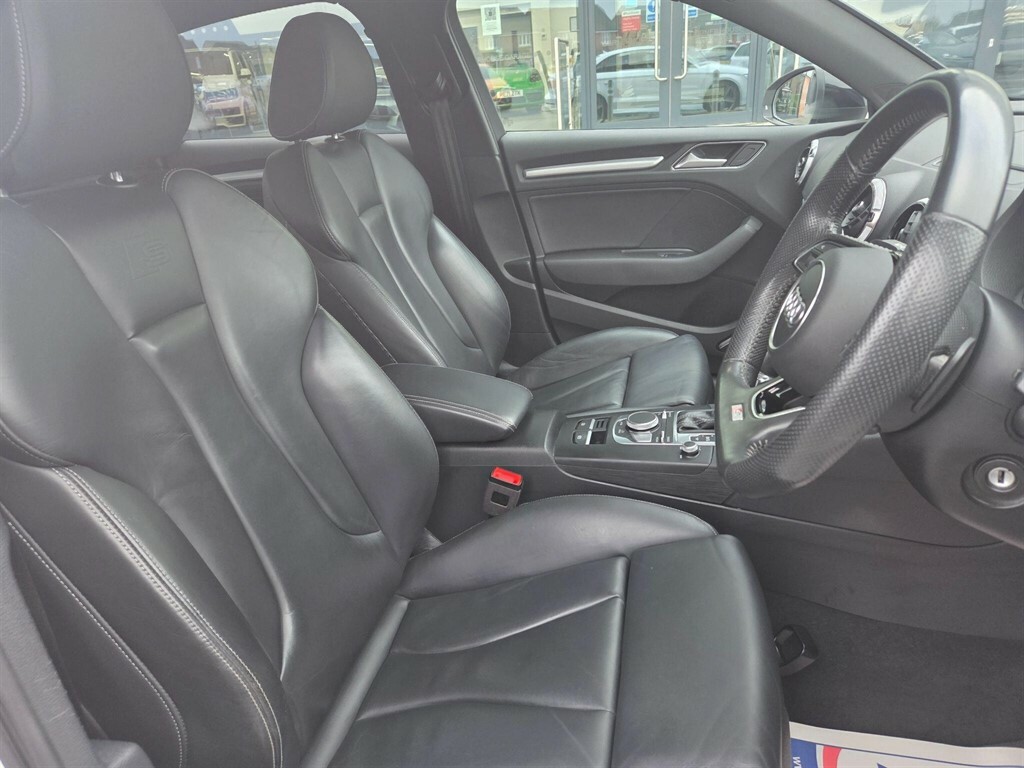 Audi S3 2.0 Tfsi Black Edition S Tronic Quattro Euro 6 S White