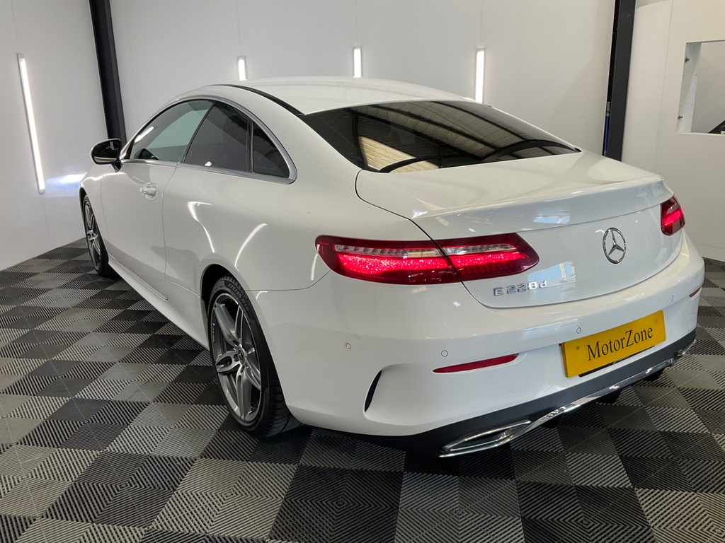 Mercedes-Benz E Class D 2.0 Amg Line Coupe G-tronic Euro 6 LS18NUK White #5