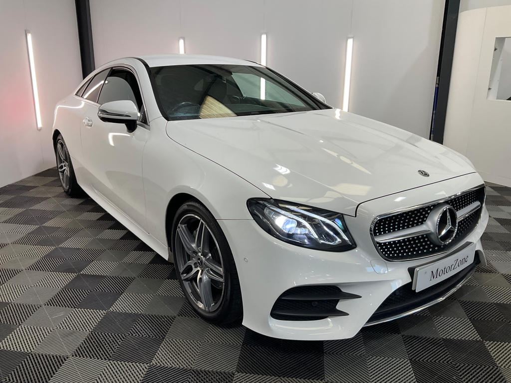 Mercedes-Benz E Class D 2.0 Amg Line Coupe G-tronic Euro 6 LS18NUK White #4