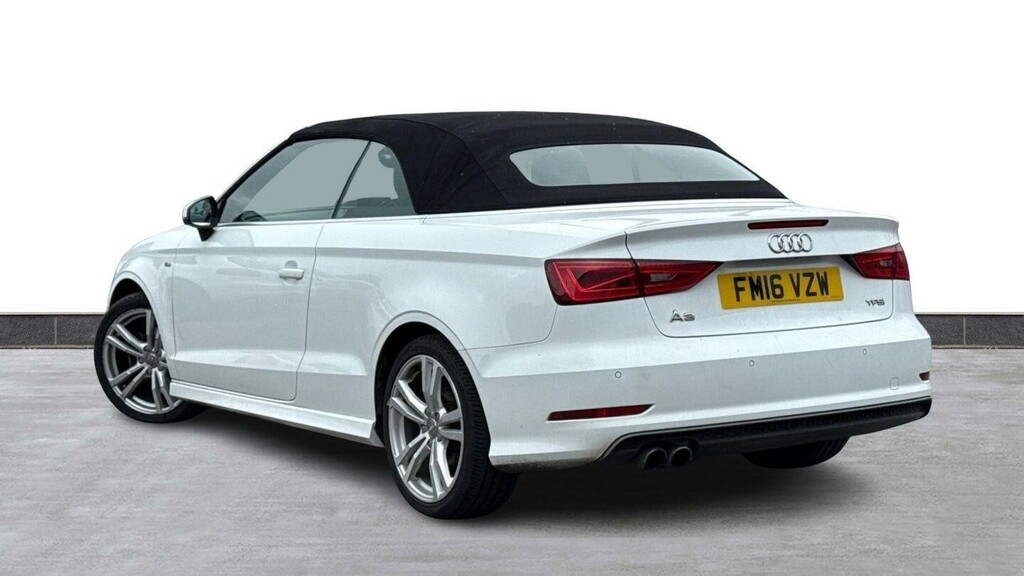 Audi Cabriolet 1.4 Tfsi Cod S Line S Tronic Euro 6 Ss Nav Red #2