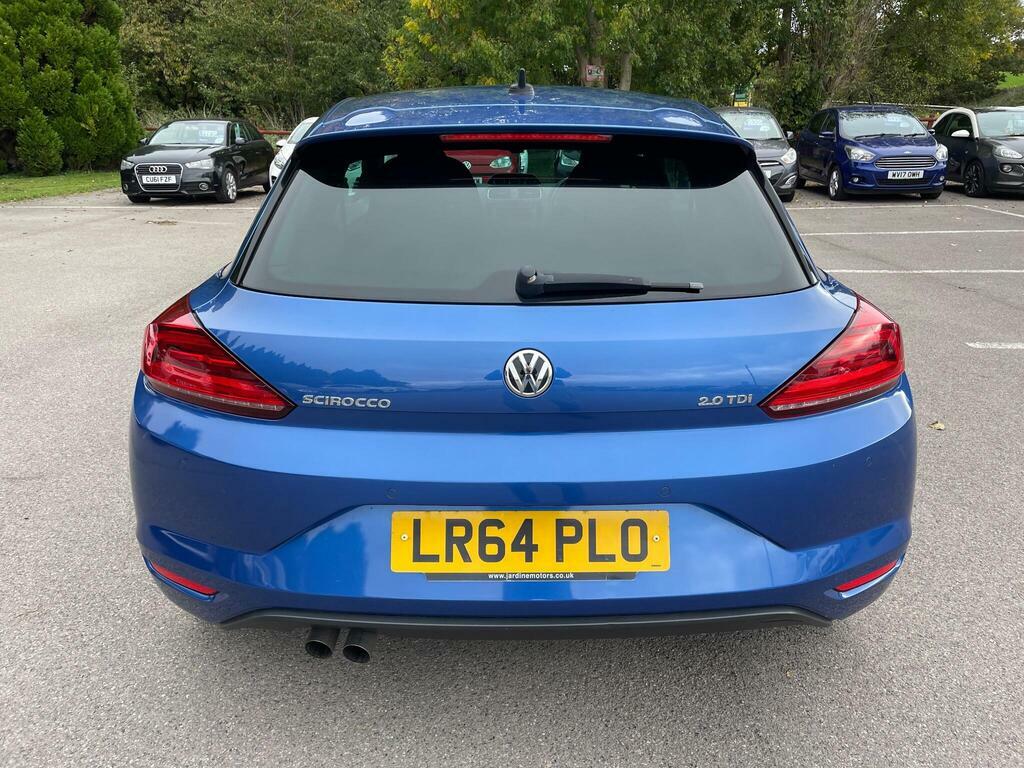 Volkswagen Scirocco 2.0 Tdi Bluemotion Tech Gt Euro 6 S S LR64PLO Blue #4