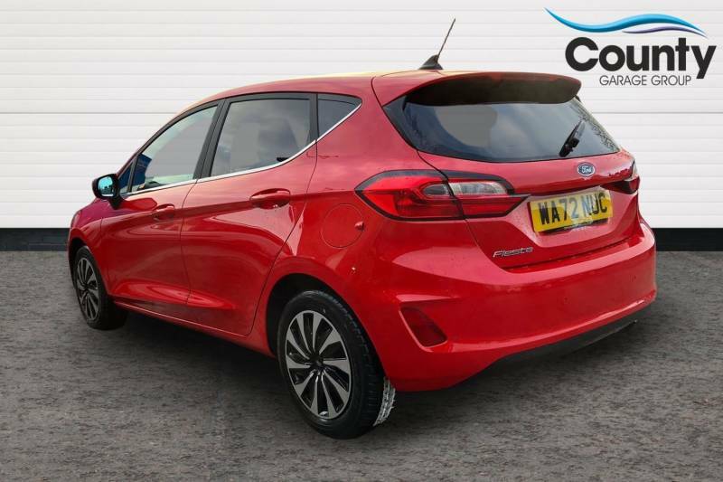 Ford Fiesta 1.0 Ecoboost Titanium - 2023 72 WA72NUC Red #2