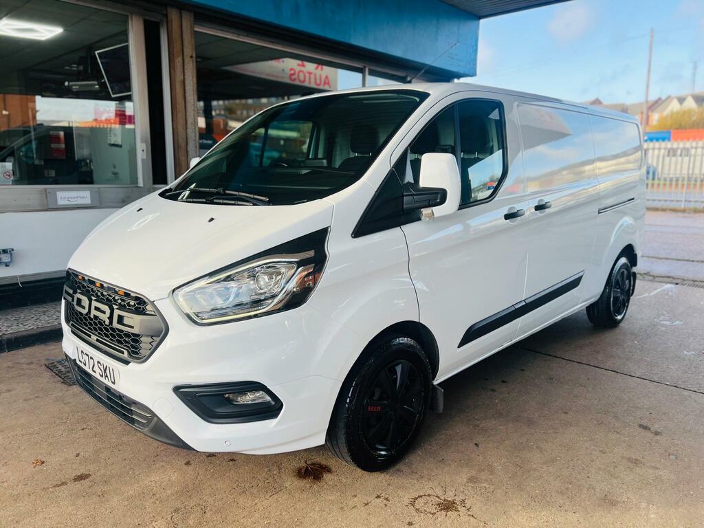 Ford Transit Custom 2.0 340 Ecoblue Trend L2 H1 Euro 6 Ss LG72SKU White #3