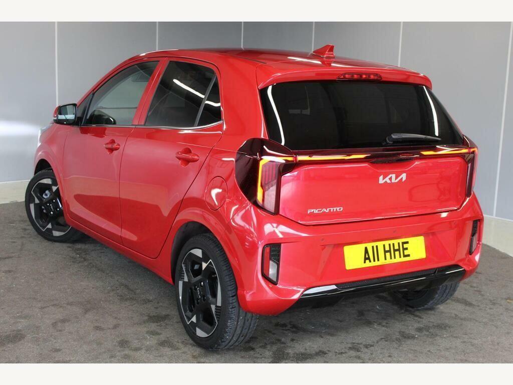 Kia Picanto 1.0 3 Amt Euro 6 Ss PJ25OCG Red #4
