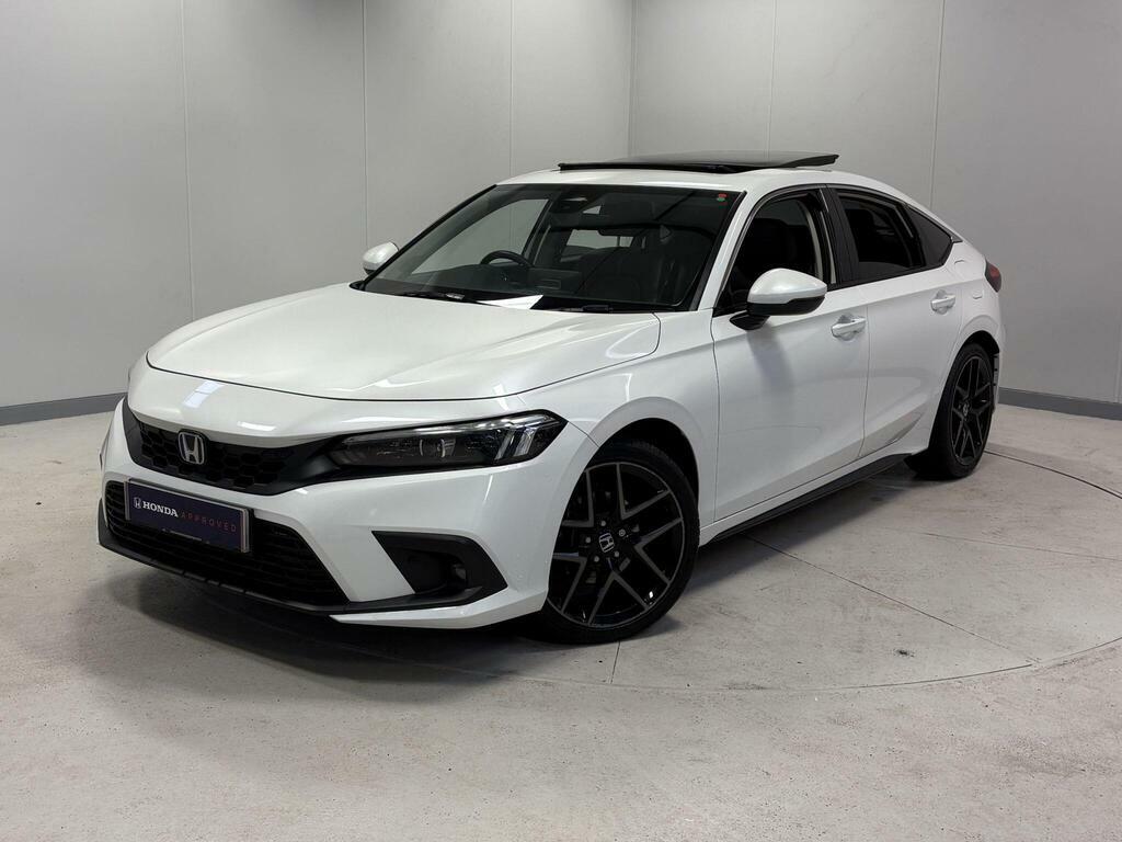 Honda Civic 4,580 Deposit 12.4 Representative Apr Pcp PN72BYP White #3