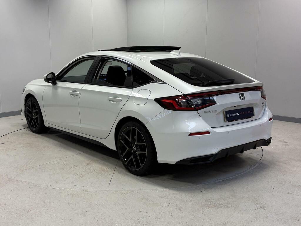 Honda Civic 4,580 Deposit 12.4 Representative Apr Pcp PN72BYP White #4