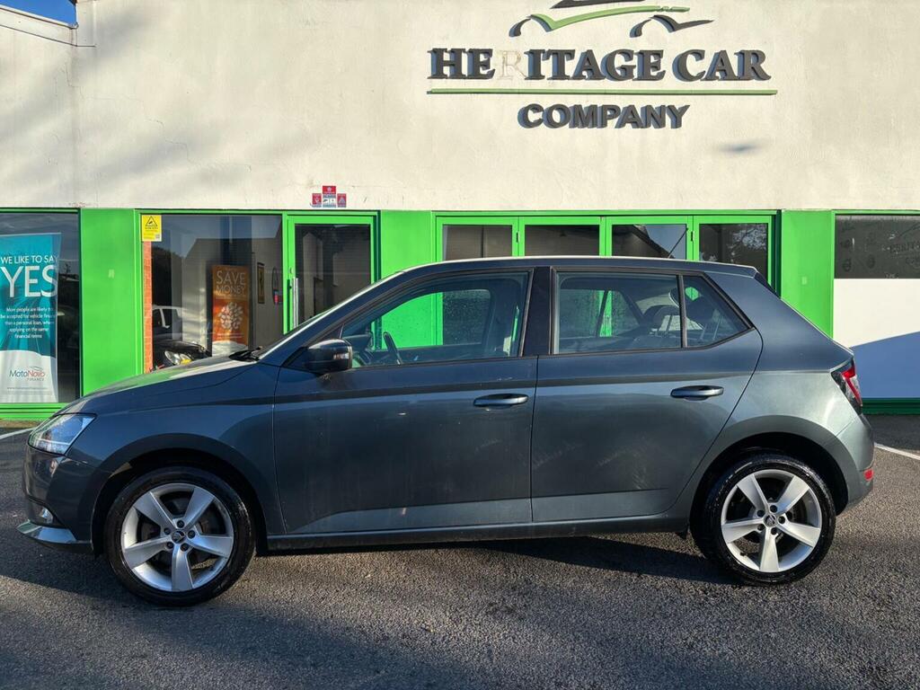 Skoda Fabia Hatchback 1.0 Tsi Se L Euro 6 Ss 202069 GL69XCA Grey #2