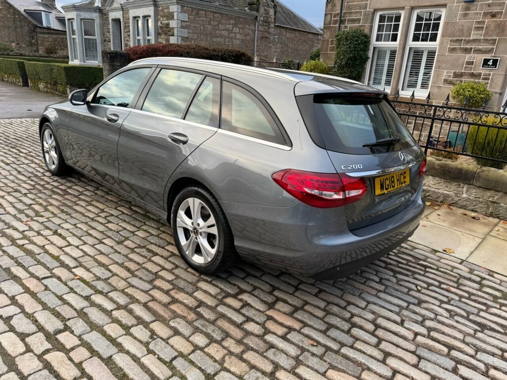 Mercedes-Benz C Class Estate WG18HCE Grey #5