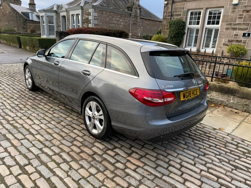 Mercedes-Benz C Class Estate WG18HCE Grey #4