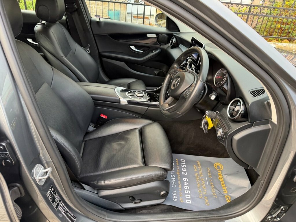 Mercedes-Benz C Class Estate WG18HCE Grey #2