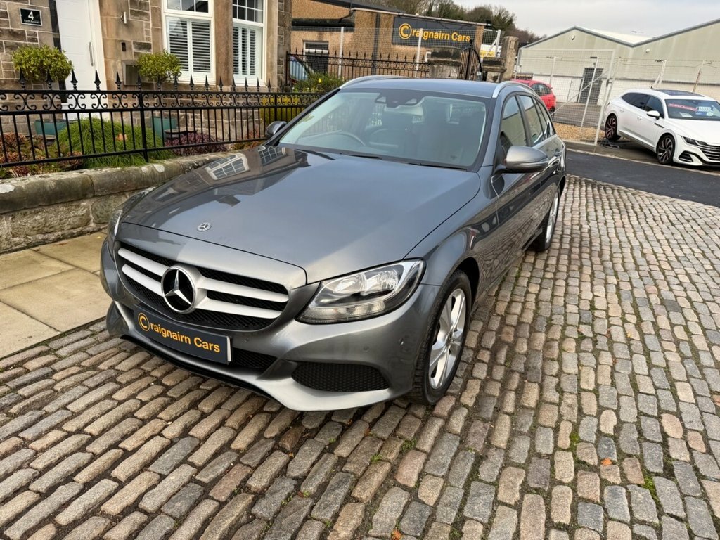 Mercedes-Benz C Class Estate WG18HCE Grey #3