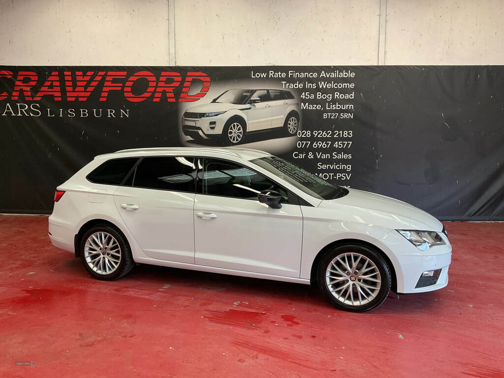 Seat Leon 1.6 Tdi Se Dynamic Ez White #2