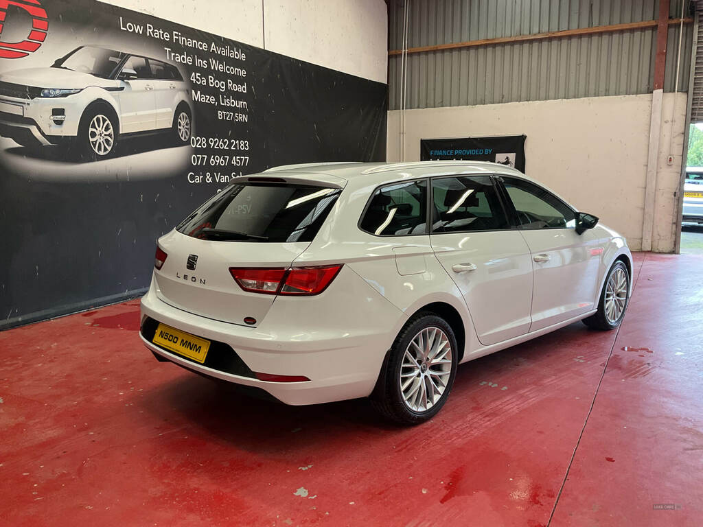 Seat Leon 1.6 Tdi Se Dynamic Ez White #3
