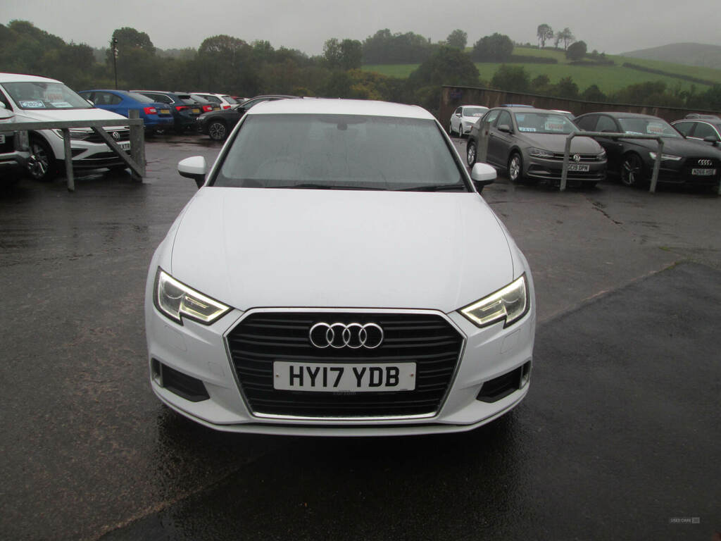 Audi A3 1.6 Tdi Sport S Tronic White #3