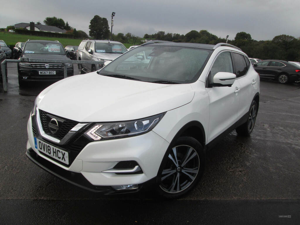 Nissan Qashqai 1.5 Dci N-connecta OV18HCX White #2