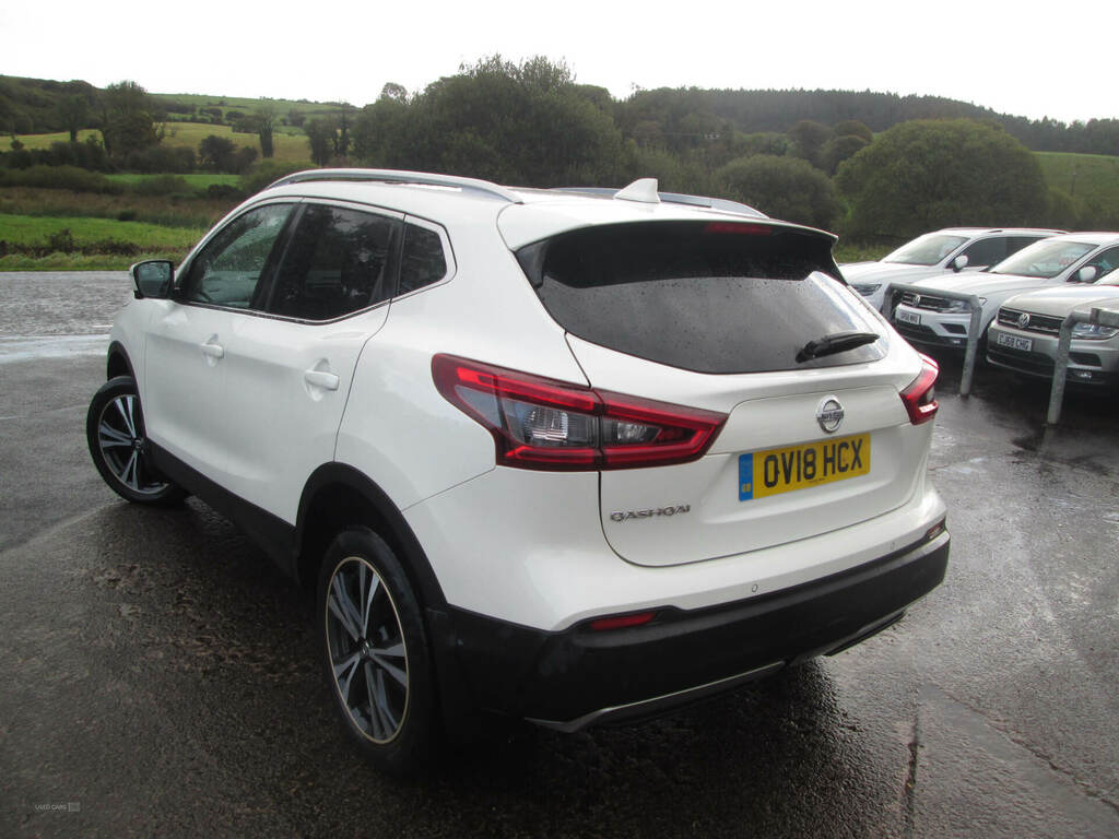 Nissan Qashqai 1.5 Dci N-connecta OV18HCX White #5