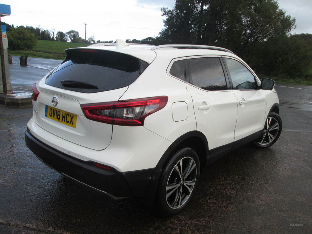 Nissan Qashqai 1.5 Dci N-connecta OV18HCX White #4