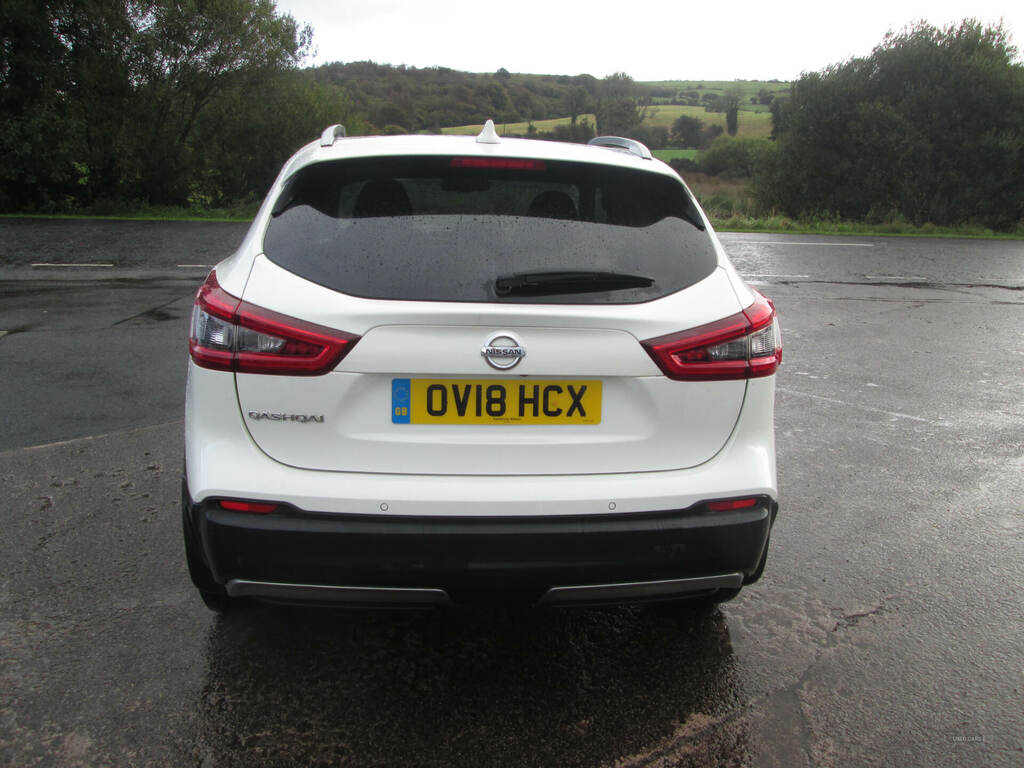 Nissan Qashqai 1.5 Dci N-connecta OV18HCX White #6