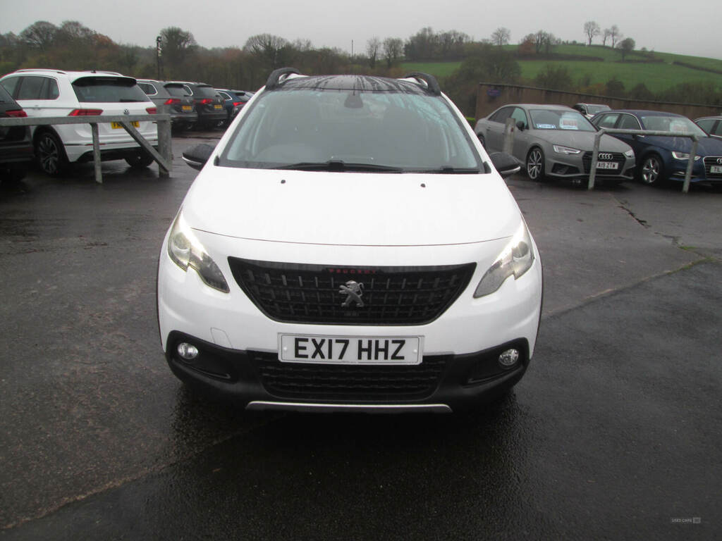 Peugeot 2008 1.6 Bluehdi 120 Gt Line EX17HHZ White #3