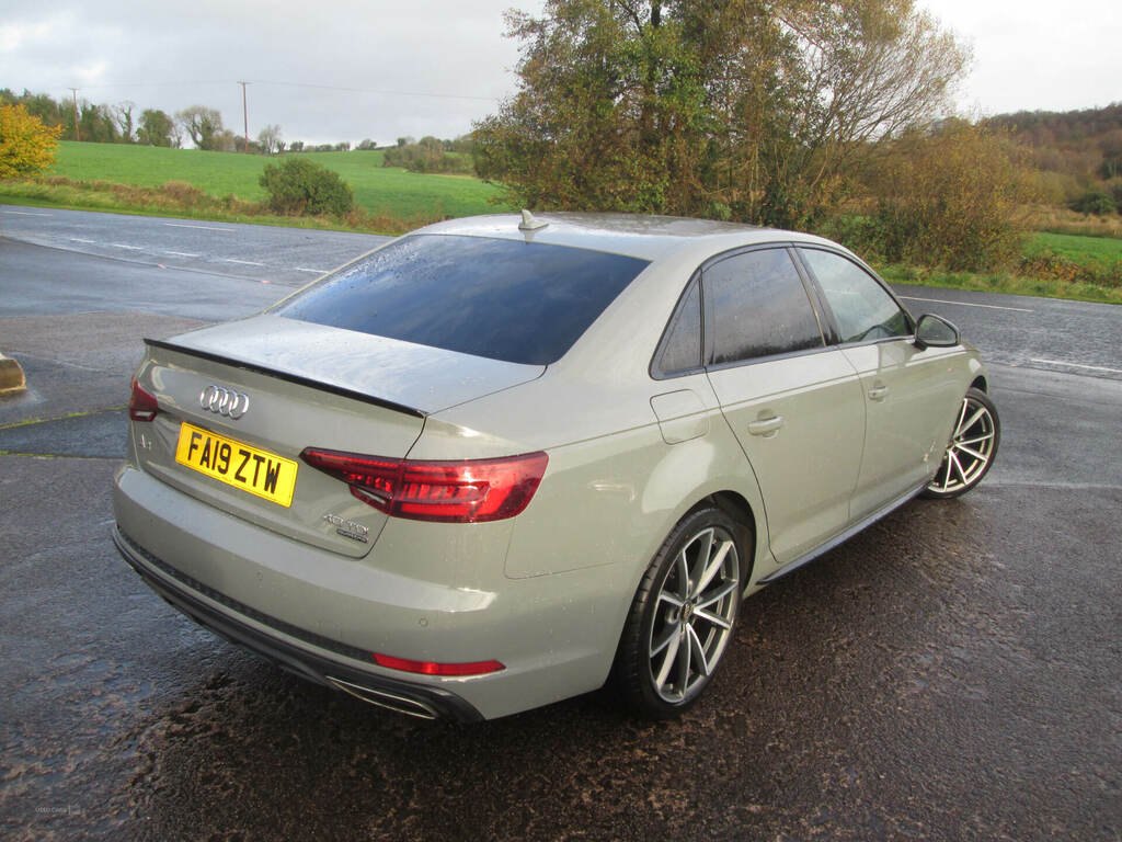 Audi A4 40 Tdi Quattro Black Edition S Tronic FA19ZTW Grey #6