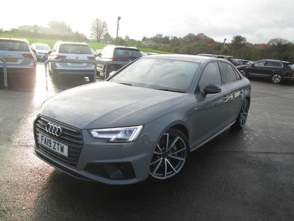 Audi A4 40 Tdi Quattro Black Edition S Tronic FA19ZTW Grey #2