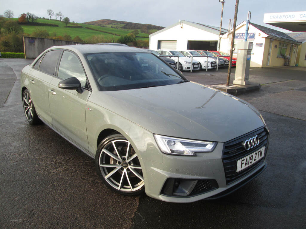 Audi A4 40 Tdi Quattro Black Edition S Tronic Grey