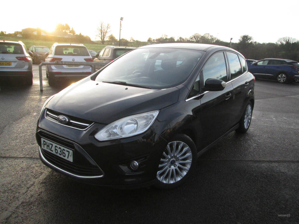 Ford Focus C-Max 1.6 Tdci Zetec White #2