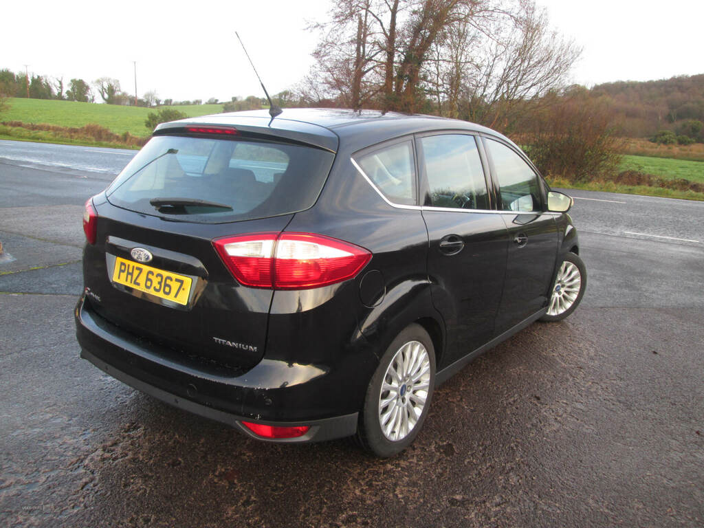 Ford Focus C-Max 1.6 Tdci Zetec White #4