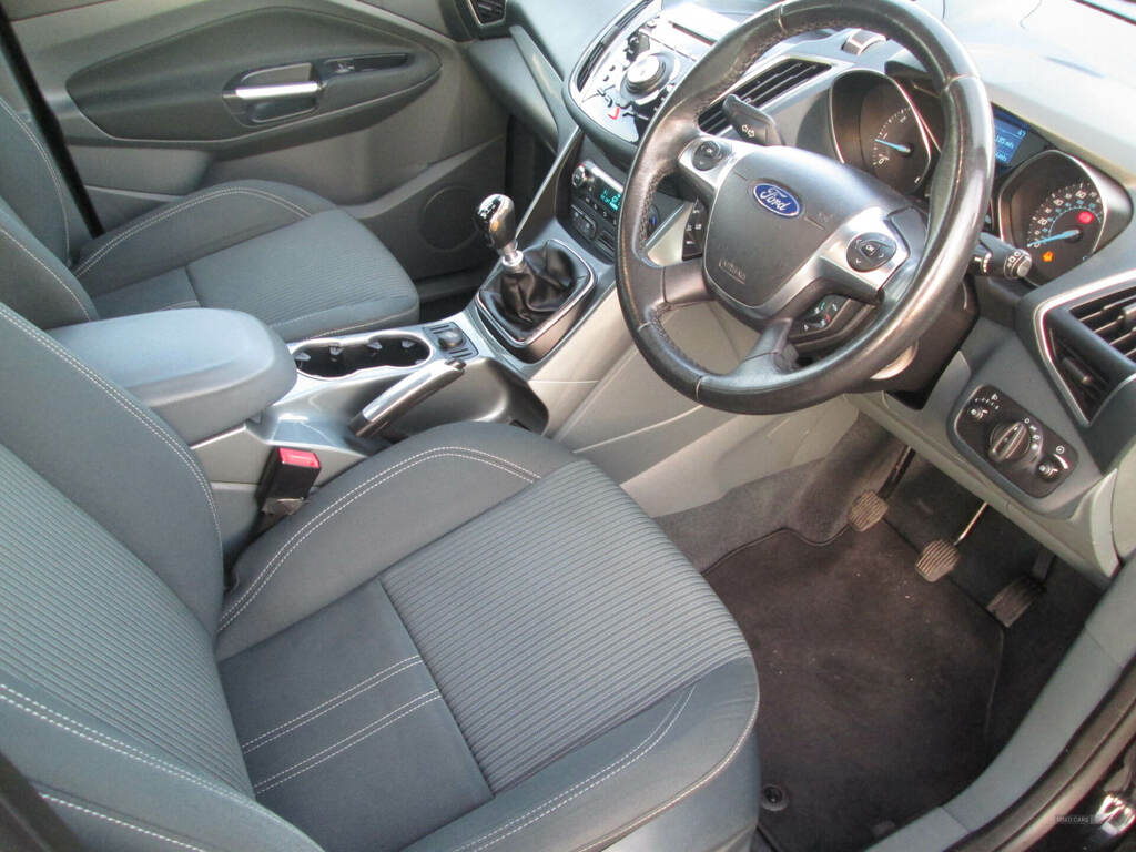 Ford Focus C-Max 1.6 Tdci Zetec White #10
