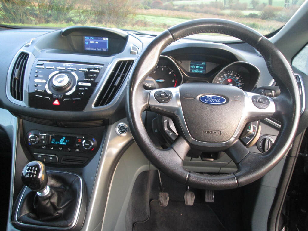 Ford Focus C-Max 1.6 Tdci Zetec White #9