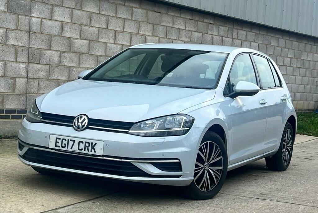 Volkswagen Golf Hatchback 1.6 Tdi Bluemotion Tech Se Nav Euro 6 S EG17CRK Silver #3