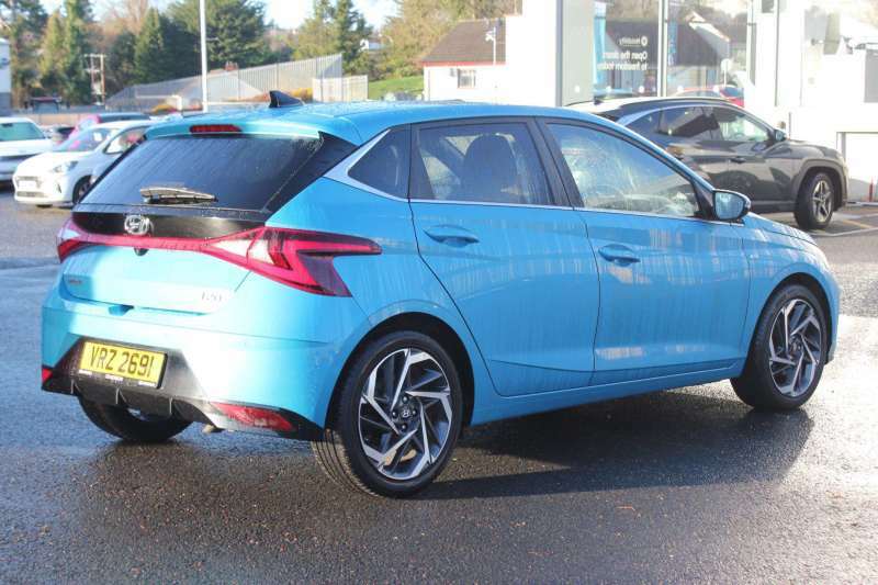 Hyundai I20 1.0T Gdi 48V Mhd Premium - 2023 Vrz2691 VRZ2691 Blue #4