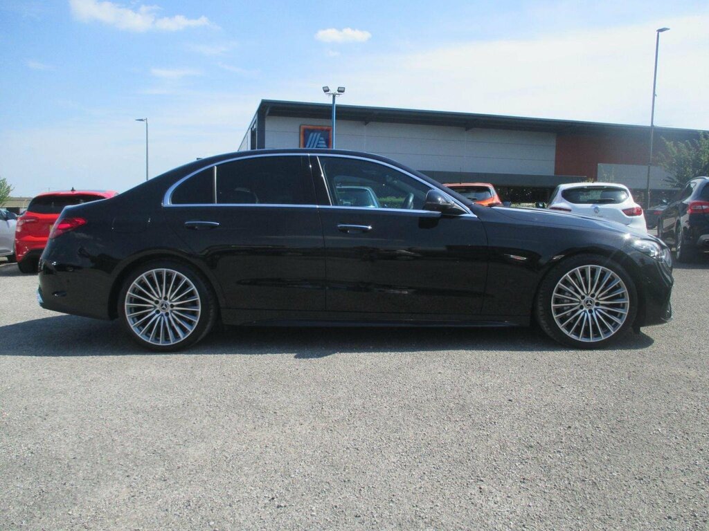Mercedes-Benz C Class Saloon 2.0 C220dh Mhev Amg Line Premium G-tronic Black #5