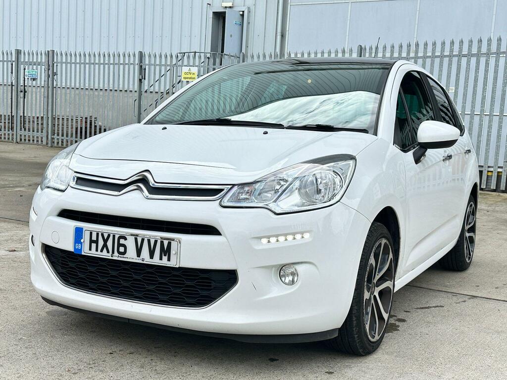 Citroen C3 1.2 Puretech Platinum Euro 6 HX16VVM White #3