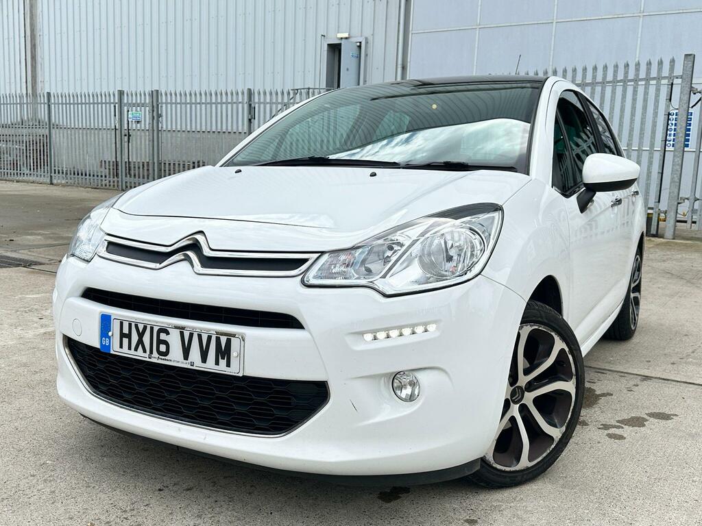 Citroen C3 1.2 Puretech Platinum Euro 6 HX16VVM White #6
