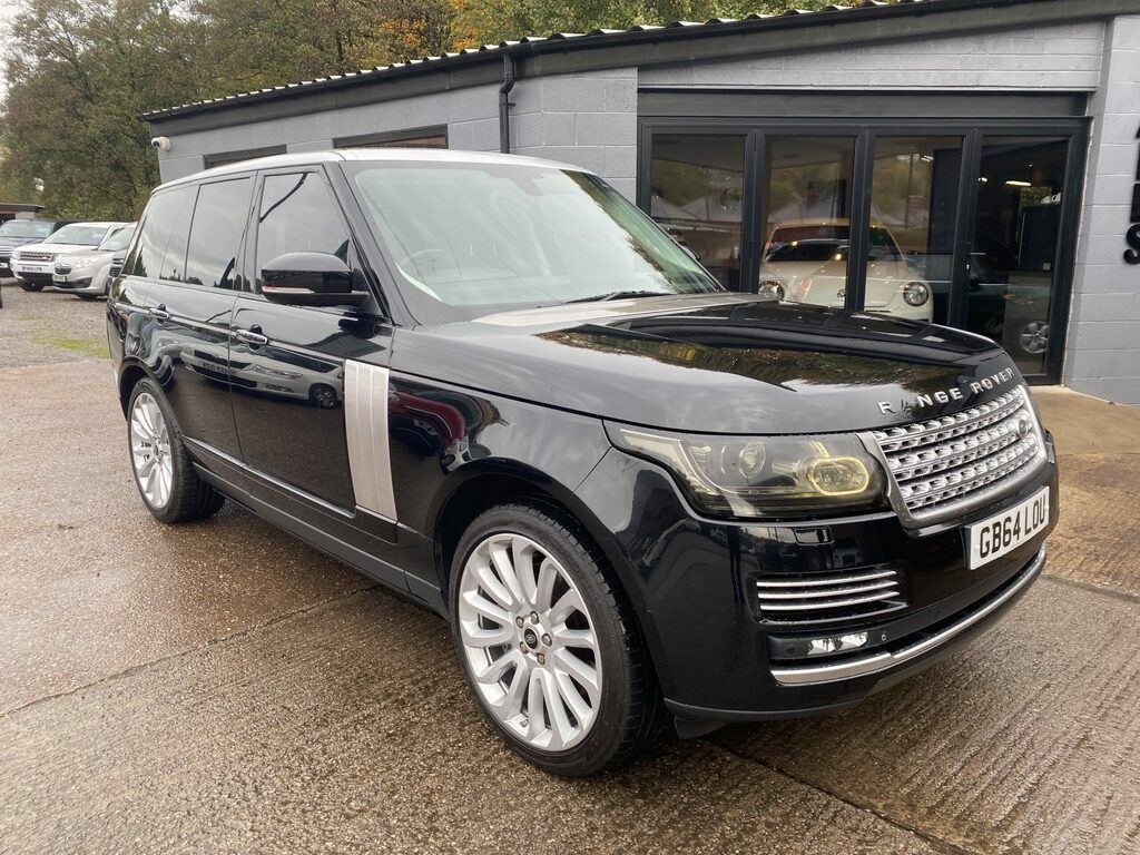 Land Rover Range Rover Land Rover Range Rover 4.4 Sdv8 Blac GB64LOU Black #2