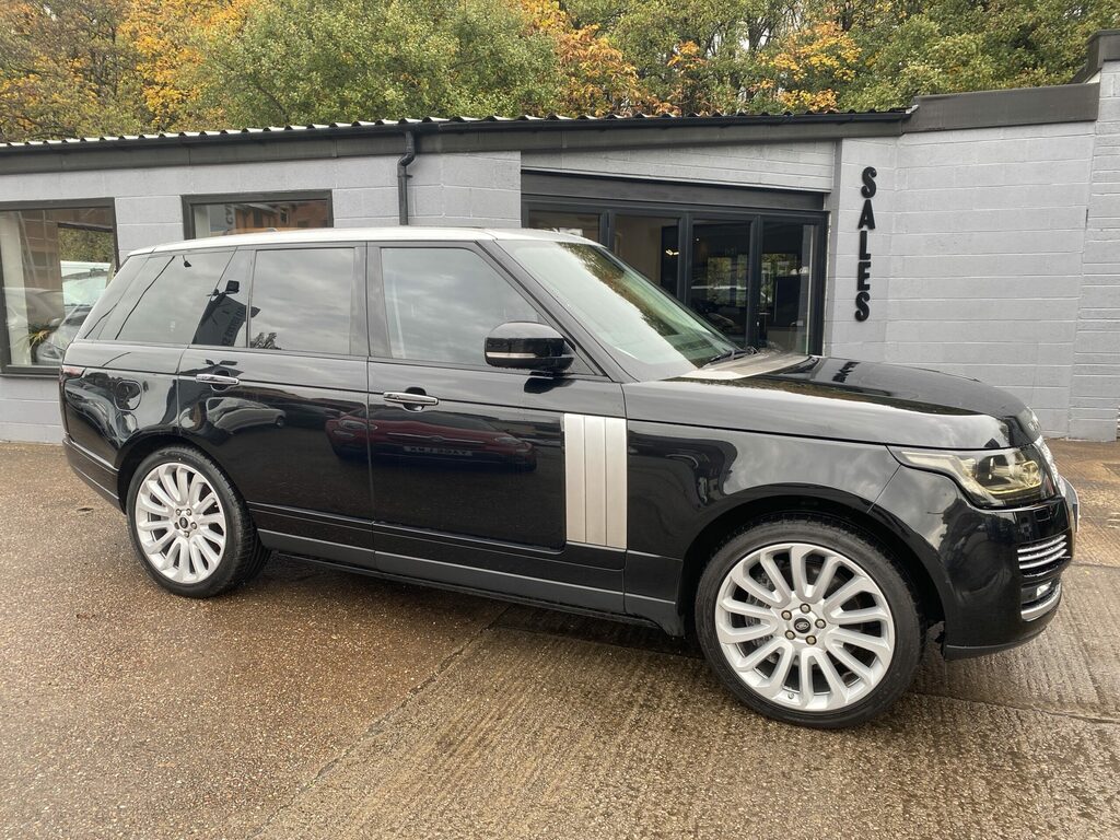 Land Rover Range Rover Land Rover Range Rover 4.4 Sdv8 Blac GB64LOU Black #4