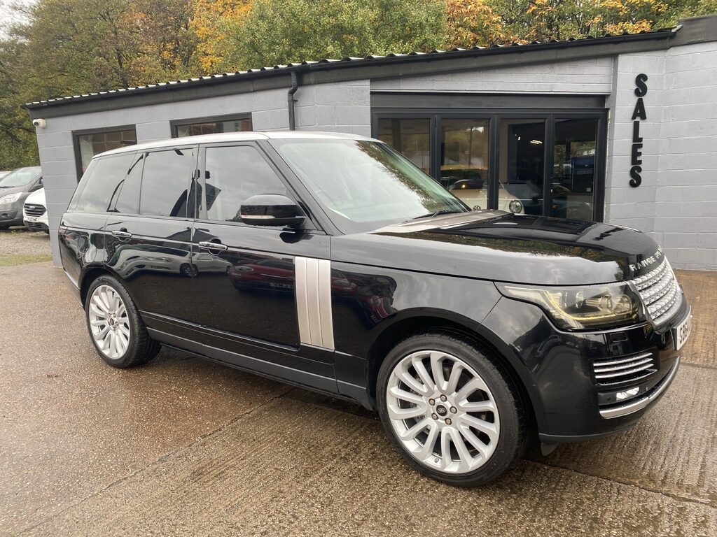 Land Rover Range Rover Land Rover Range Rover 4.4 Sdv8 Blac GB64LOU Black #3