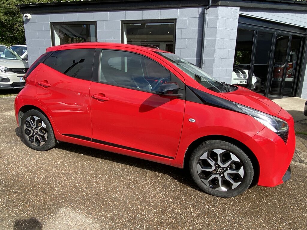 Toyota Aygo Toyota Aygo 1.0 Vvt-i X-trend Hatch. Red 20 KN69HWM Red #4