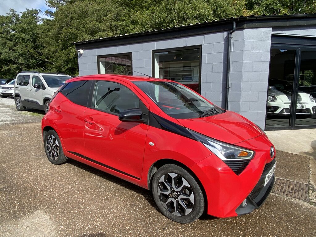 Toyota Aygo Toyota Aygo 1.0 Vvt-i X-trend Hatch. Red 20 KN69HWM Red #3