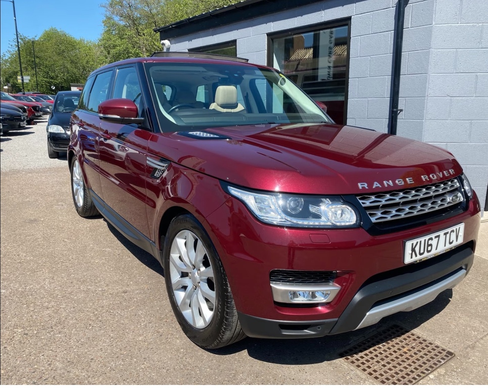 Land Rover Range Rover Sport Land Rover Range Rover Sport 3.0Sd Hse Metall KU67TCV Red #2