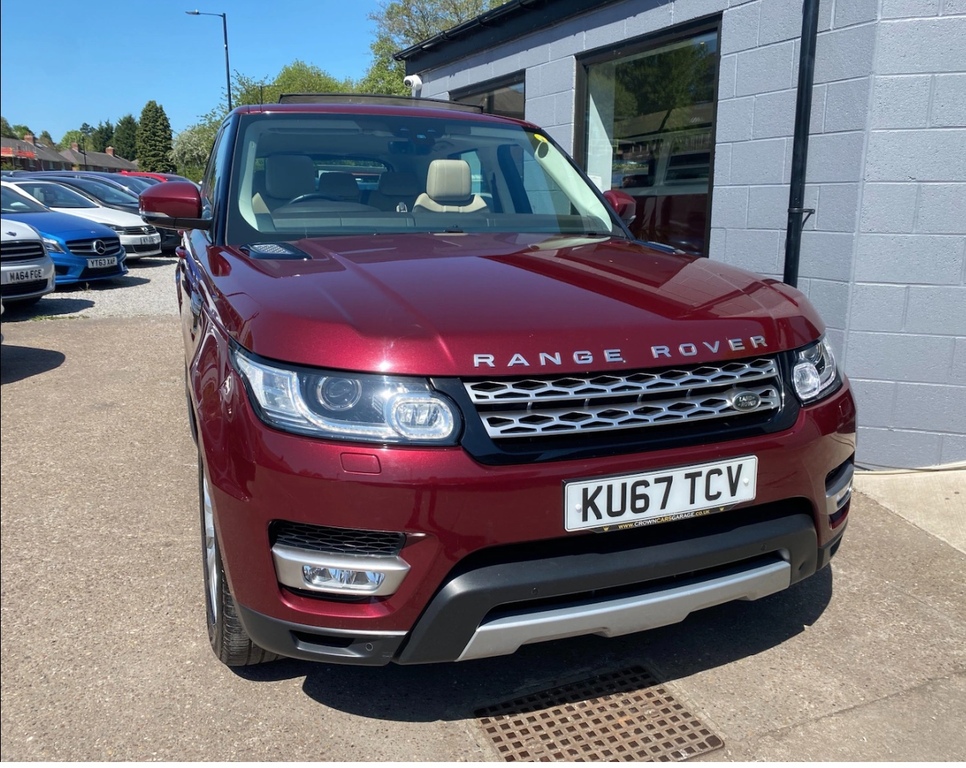 Land Rover Range Rover Sport Land Rover Range Rover Sport 3.0Sd Hse Metall Red