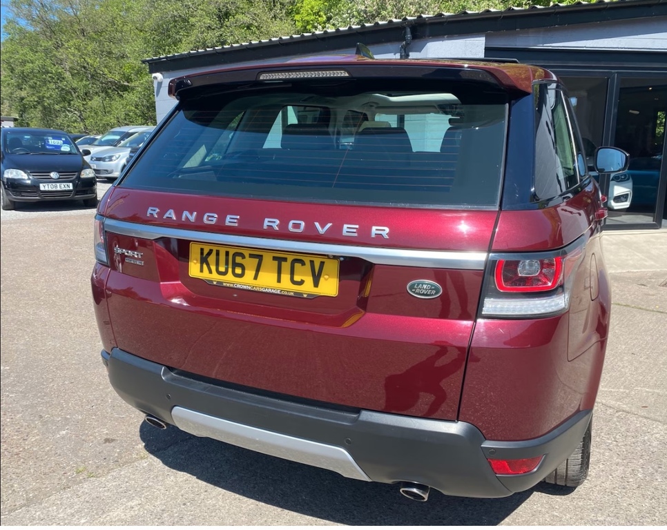 Land Rover Range Rover Sport Land Rover Range Rover Sport 3.0Sd Hse Metall KU67TCV Red #5