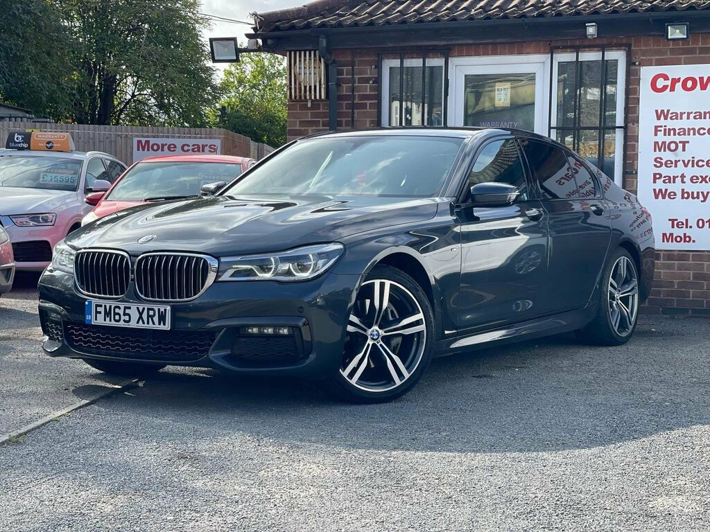 BMW 7 Series 3.0 730D M Sport Xdrive Euro 6 S S FM65XRW Grey #2